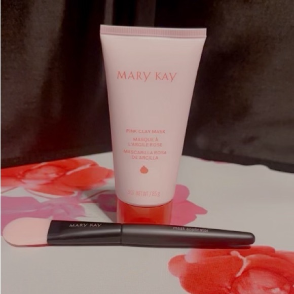 Special-Edition Mary Kay Pink Clay Mask with brush - Picture 2 of 2
